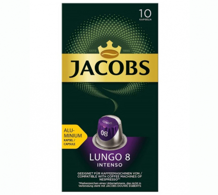 Capsule cu Cafea - JACOBS Capsule Lungo 8 Classico 10buc