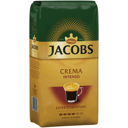 JACOBS Crema Intenso Expert Roast Cafea Boabe 1Kg [1]