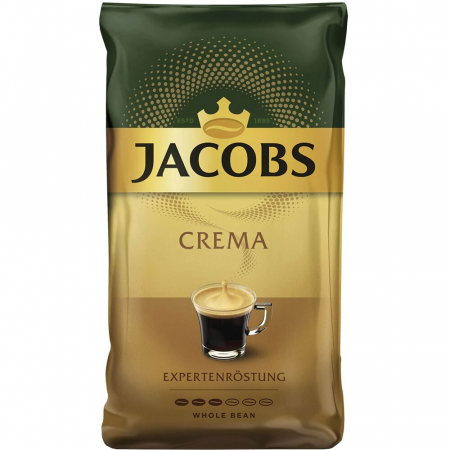 Cafea Boabe Premium - JACOBS Crema Expert Roast Cafea Boabe 1Kg