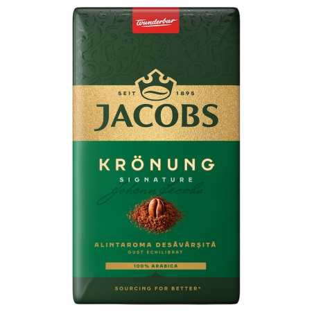 Cafea Măcinată - JACOBS Kronung Signature Cafea Macinata 500g - TDV: 14.07.2026