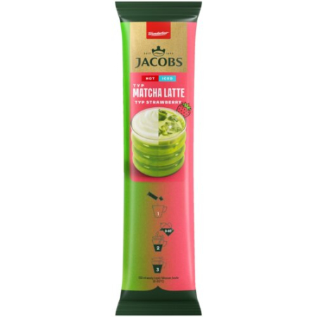 JACOBS Matcha Latte cu Aroma de Capsune - Hot & Iced 8 x 14.5 g [1]