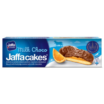 JAFFA CAKES Biscuiti cu Ciocolata cu Lapte si Suc de Portocale 158g [0]