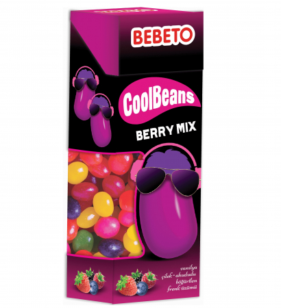 Dropsuri/Jeleuri - Jeleuri Bebeto Cool Beans Berry Mix 12x30g