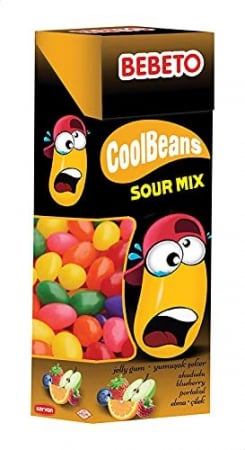 Dropsuri/Jeleuri - Jeleuri Bebeto Cool Beans Sour Mix 12x30g