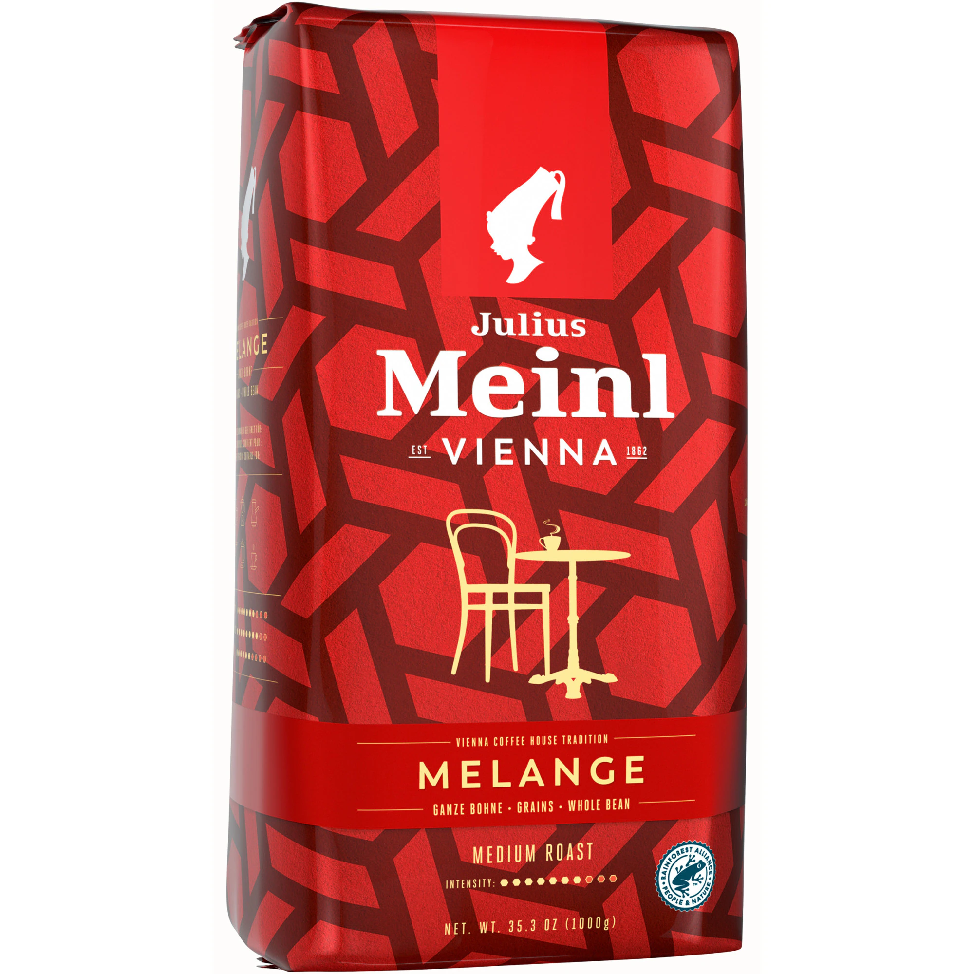 Cafea Boabe Premium - JULIUS MEINL Melange Medium Roast Cafea Boabe 1Kg