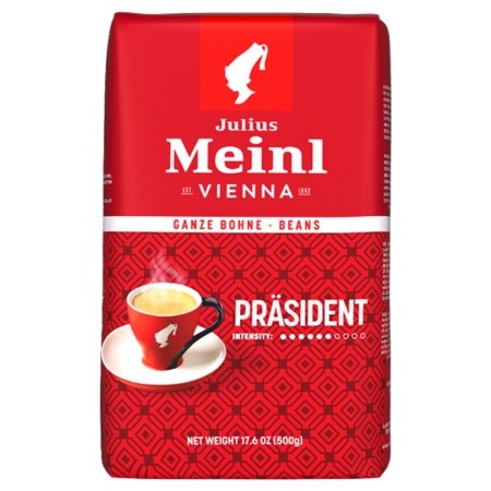 Cafea Boabe Premium - JULIUS MEINL Prasident Classic Collection Cafea Boabe 500g