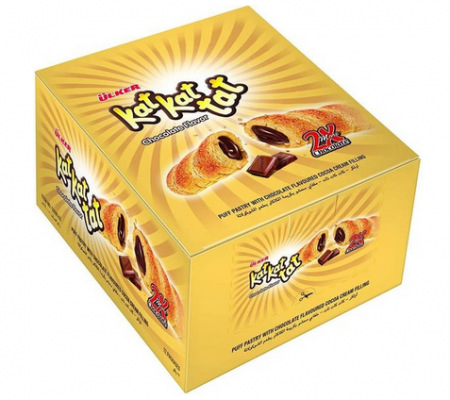 KAT KAT KAT Foietaj cu Crema de Cacao si Alune 6 x 28g [1]