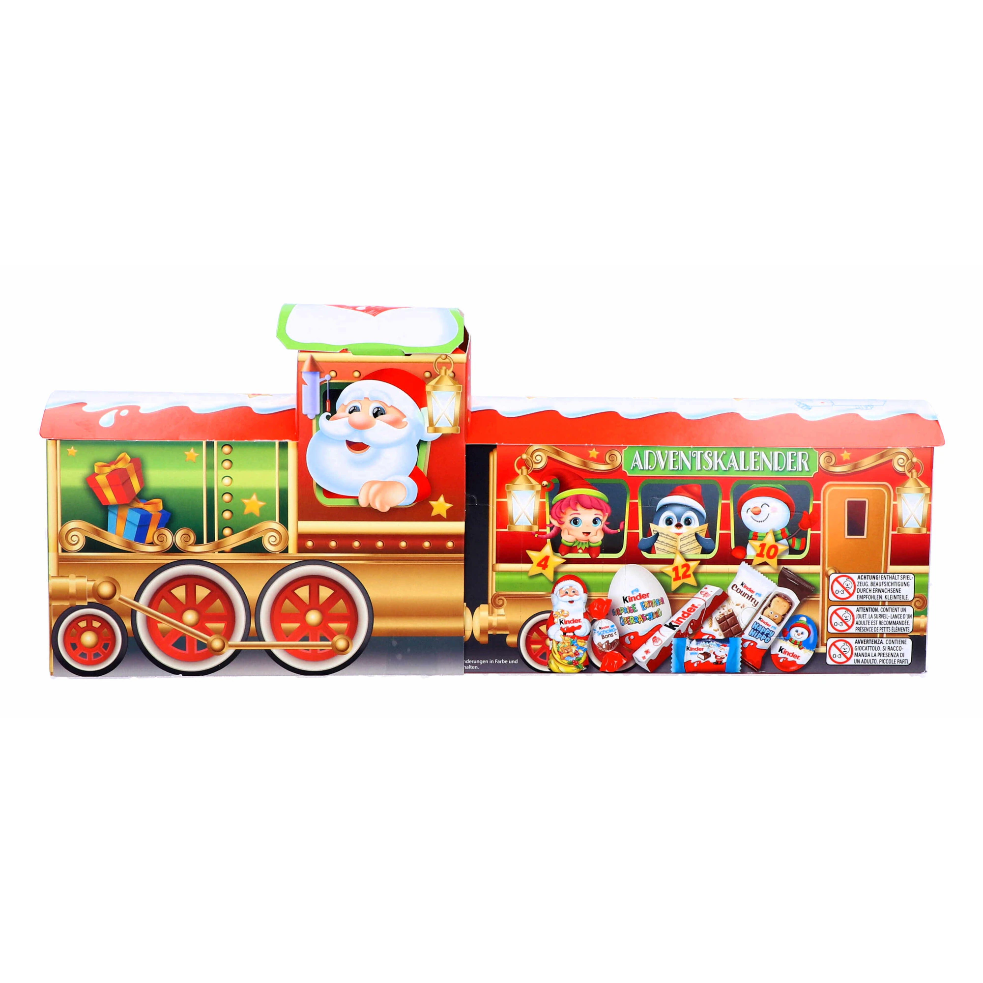 KINDER Trenulet Calendar Advent cu Ciocolata 221g [2]
