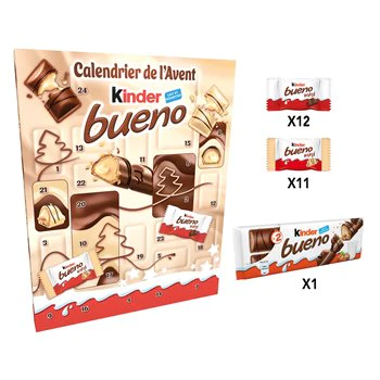 KINDER Bueno Calendar Advent cu Ciocolata 181g [2]