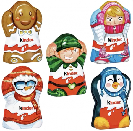 Dulciuri si Cadouri pentru Craciun - Kinder Figurina dIn Ciocolata (Craciun) 35g