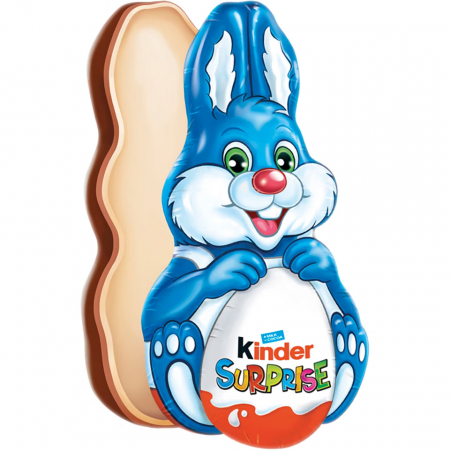Figurine de ciocolata - KINDER Figurina din Ciocolata Iepuras cu Surprize 75g