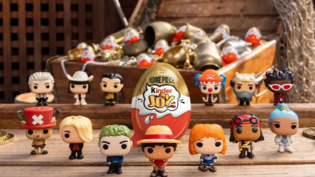 KINDER Joy Ou cu Crema de Lapte si Surpriza Funko One Piece set 3x20g [2]