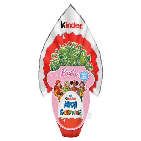 Figurine de ciocolata - KINDER Maxi Surprise Ou de Ciocolata Barbie 150g