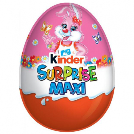 KINDER Maxi Surprise Ou de Ciocolata Mare cu Surprize 100g (Paste) [1]