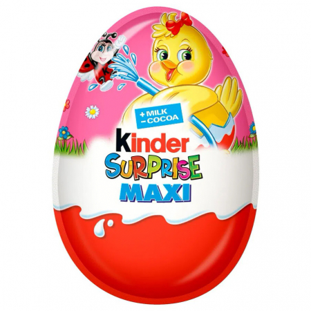 KINDER Maxi Surprise Ou de Ciocolata Mare cu Surprize 100g (Paste) [2]