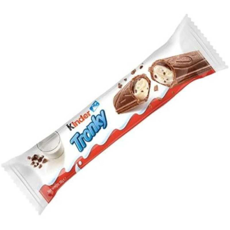 KINDER Tronky Napolitane din Cacao cu Crema de Lapte si Bucati de Biscuiti 48x18g [2]