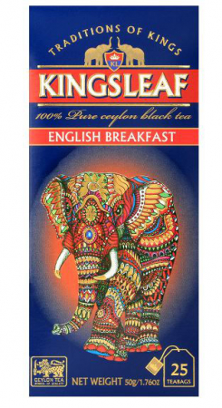 KINGSLEAF Ceai Negru Premium English Breakfast 25 Plicuri [1]