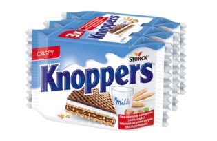 Napolitane - KNOPPERS Napolitane Crocante 3x40g