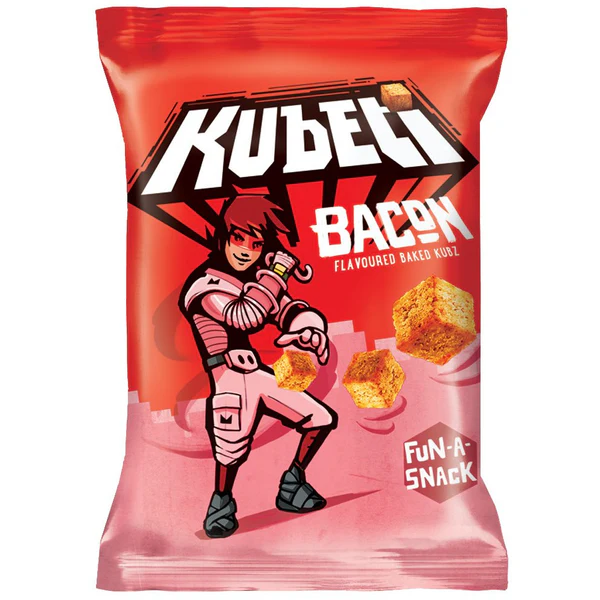 Rontanele Sarate - KUBETI Kubz Cuburi din Paine Coapta cu Aroma de Bacon 12x35g