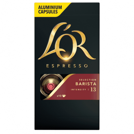 Capsule cu Cafea - L'OR Capsule Espresso Barista 10buc - Compatibile Nespresso