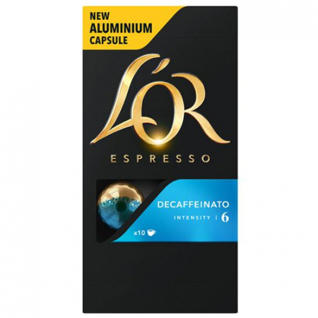 Capsule cu Cafea - L'OR Capsule Espresso Decofeinizat 10buc 52g