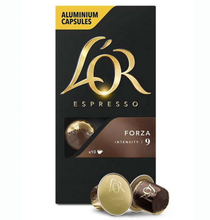 Capsule cu Cafea - L'OR Capsule Espresso Forza 10buc