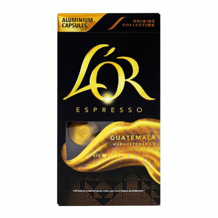 Capsule cu Cafea - L'OR Capsule Espresso Guatemala 10buc - Compatibile Nespresso
