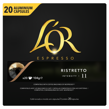 L'OR Capsule Espresso Ristretto 20buc 104g - Compatibile Nespresso [0]