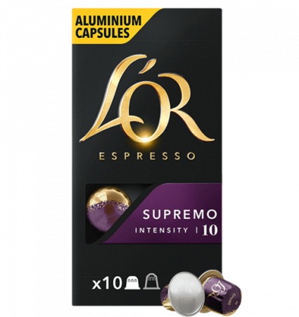 Capsule cu Cafea - L'OR Capsule Espresso Supremo 10buc