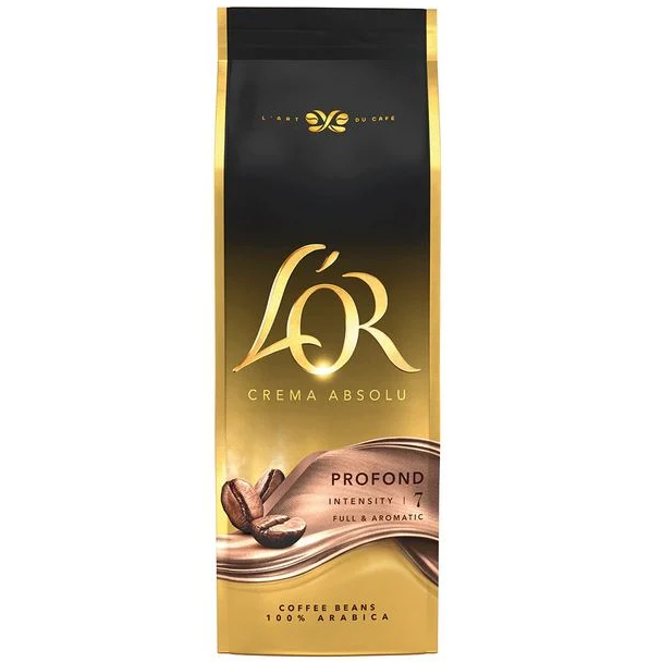 Promotii - L'OR Crema Absolu Profond Cafea Boabe 500g