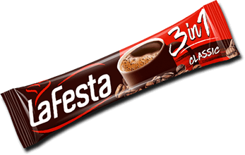 LA FESTA Cafea Instant 3in1 Clasic Plic 24x5.6g [1]