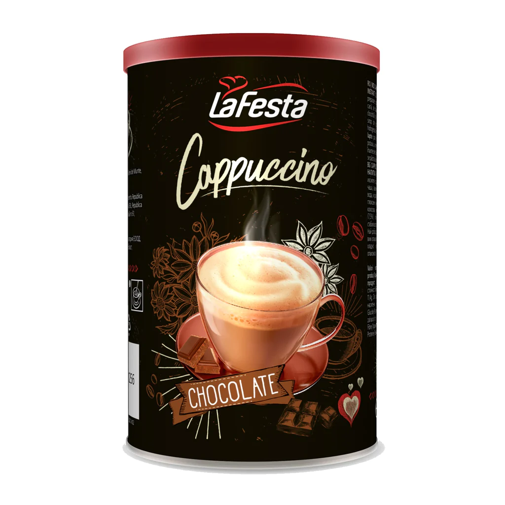 Ciocolată Caldă / Cappuccino - LA FESTA Cappuccino Chocolate Bautura Instant 200g
