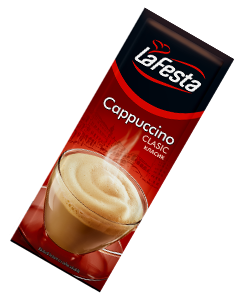 Specialități - LA FESTA Cappuccino cu Gust Clasic 10x12,5g