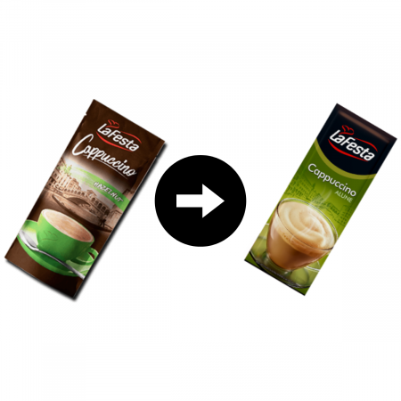 LA FESTA Cappuccino cu Gust de Alune 10x12,5g [1]