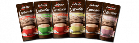 LA FESTA Cappuccino cu Gust de Frisca 10x12,5g [6]
