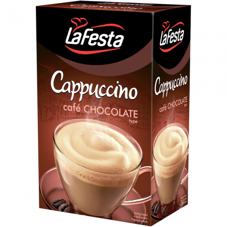 LA FESTA Cappuccino cu Gust de Ciocolata 10x12,5g [2]