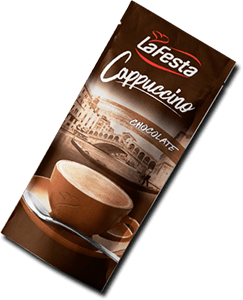 LA FESTA Cappuccino cu Gust de Ciocolata 10x12,5g [4]