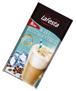 LA FESTA Iced Latte Macchiato Bautura Instant Plic 8x18g [0]