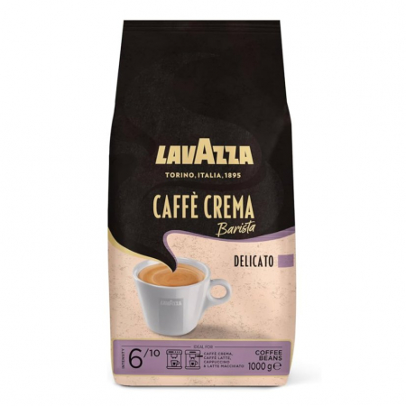 Cafea Boabe Premium - LAVAZZA Caffe Crema Barista Delicato Cafea Boabe 1kg