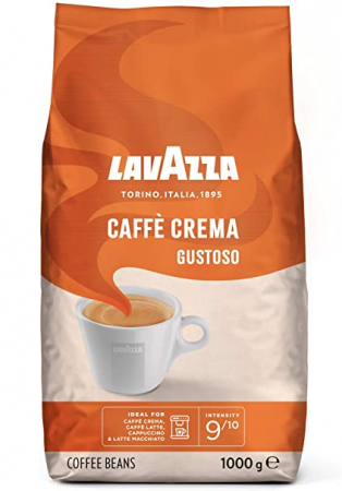 LAVAZZA Caffe Crema Gustoso Cafea Boabe 1Kg [0]