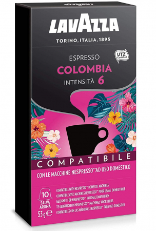 Capsule cu Cafea - LAVAZZA Espresso Colombia Capsule Compatibile Nespresso 10buc