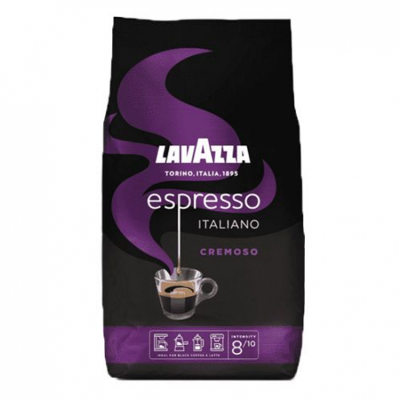 Cafea Boabe Premium - Lavazza Espresso Italiano Cremoso Cafea Boabe 1kg