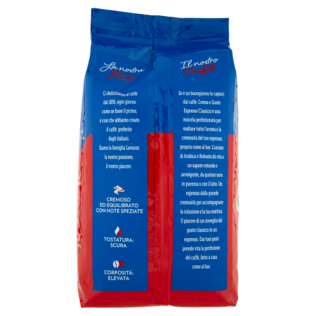 LAVAZZA Espresso Risveglio Classico Crema & Gusto Cafea Boabe 1kg [1]