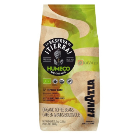 Cafea Boabe Premium - LAVAZZA Tierra Humeco Bio Organic Cafea Boabe 1kg