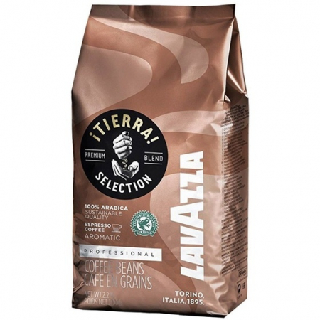 Cafea Boabe Premium - LAVAZZA ITierra Selection Cafea Boabe Premium 1kg