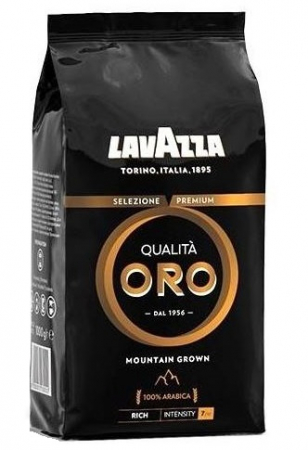 Cafea Boabe Premium - LAVAZZA Qualita Oro Mountain Grown Cafea Boabe 1kg