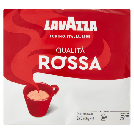 Cafea Măcinată - LAVAZZA Qualita Rossa Cafea Macinata 250g