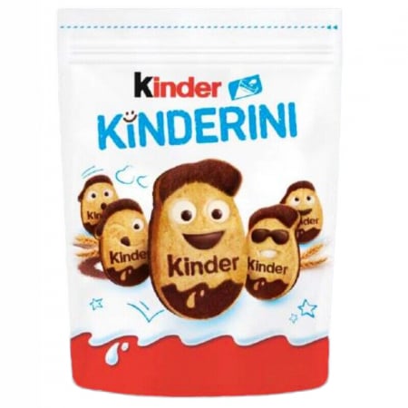 Biscuiti & Fursecuri - KINDER Kinderini Biscuiti Ornati cu Crema de Lapte si Cacao 250g