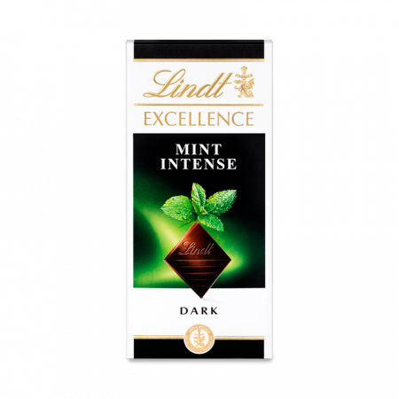 Salveaza o Cafea - LINDT Excellence Ciocolata Dark cu Menta 100g