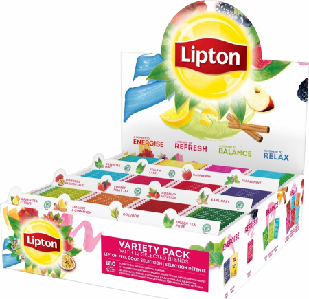 LIPTON Mix de Ceai Variety Pack 180 Plicuri [1]